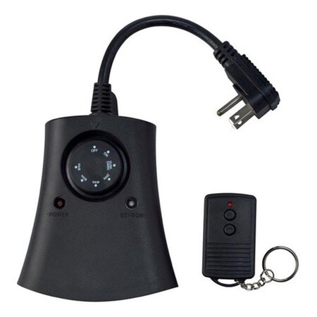 Southwire Woods 59746AC Coleman Cable Outdoor Photocell Timer Remote 3434990